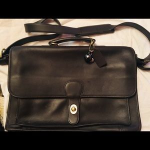 Coach Business Crossbody/Satchel Bag-Glove Leather
